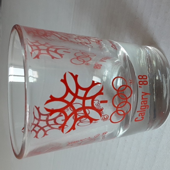 Calgary '88 Olympic Shot Glass COA - Picture 4 of 4